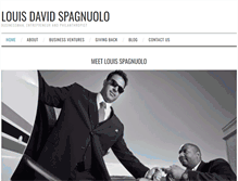 Tablet Screenshot of louisdavidspagnuolo.com